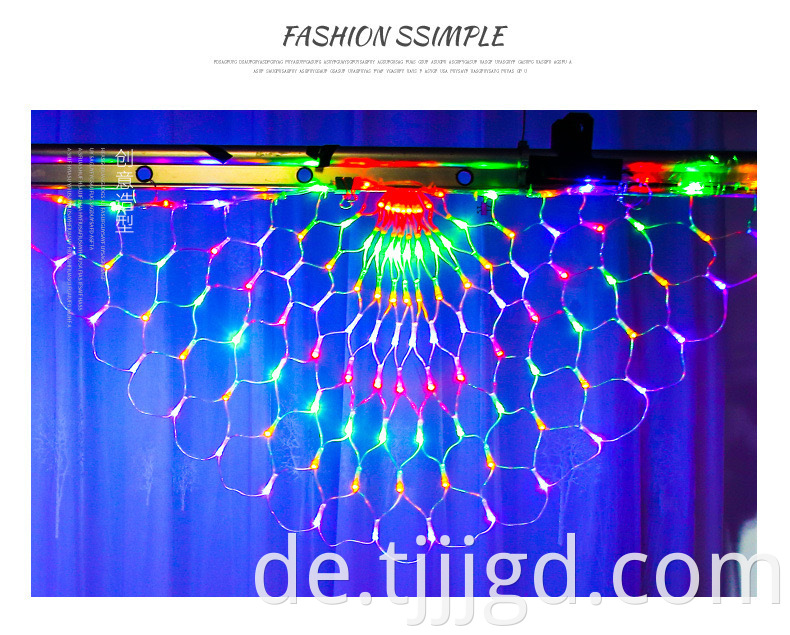 LED Peacock Net Lantern